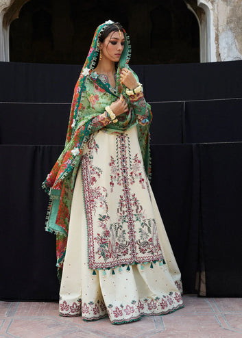 ZER-003 I Unstitched 3PC Wool Marina