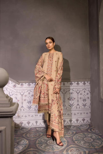 WN-07 I Unstitched 3PC Wool Marina